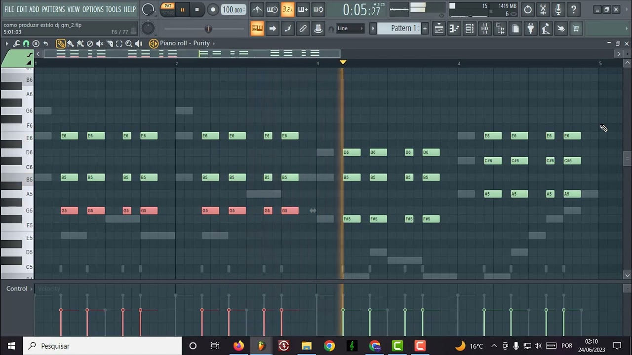 TUTORIAL COMO FAZER UM BEAT ESTILO DJ GM FL STUDIO 20