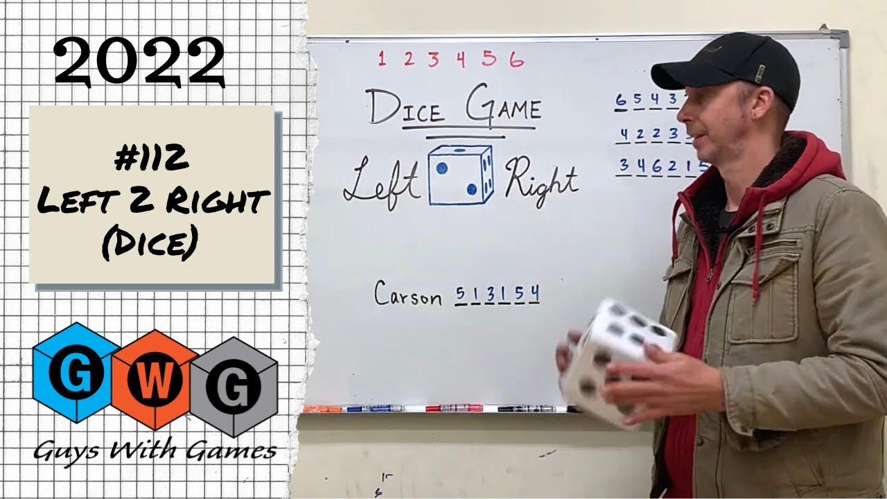 ESL Games (GWG) #112 Left 2 Right |dice|