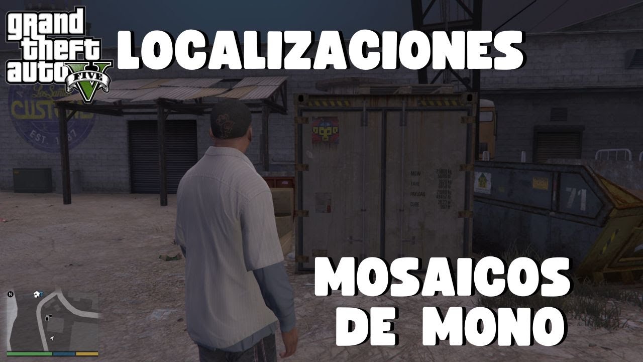 GTA 5 - Localizaciones de los 50 Mosaicos de Mono