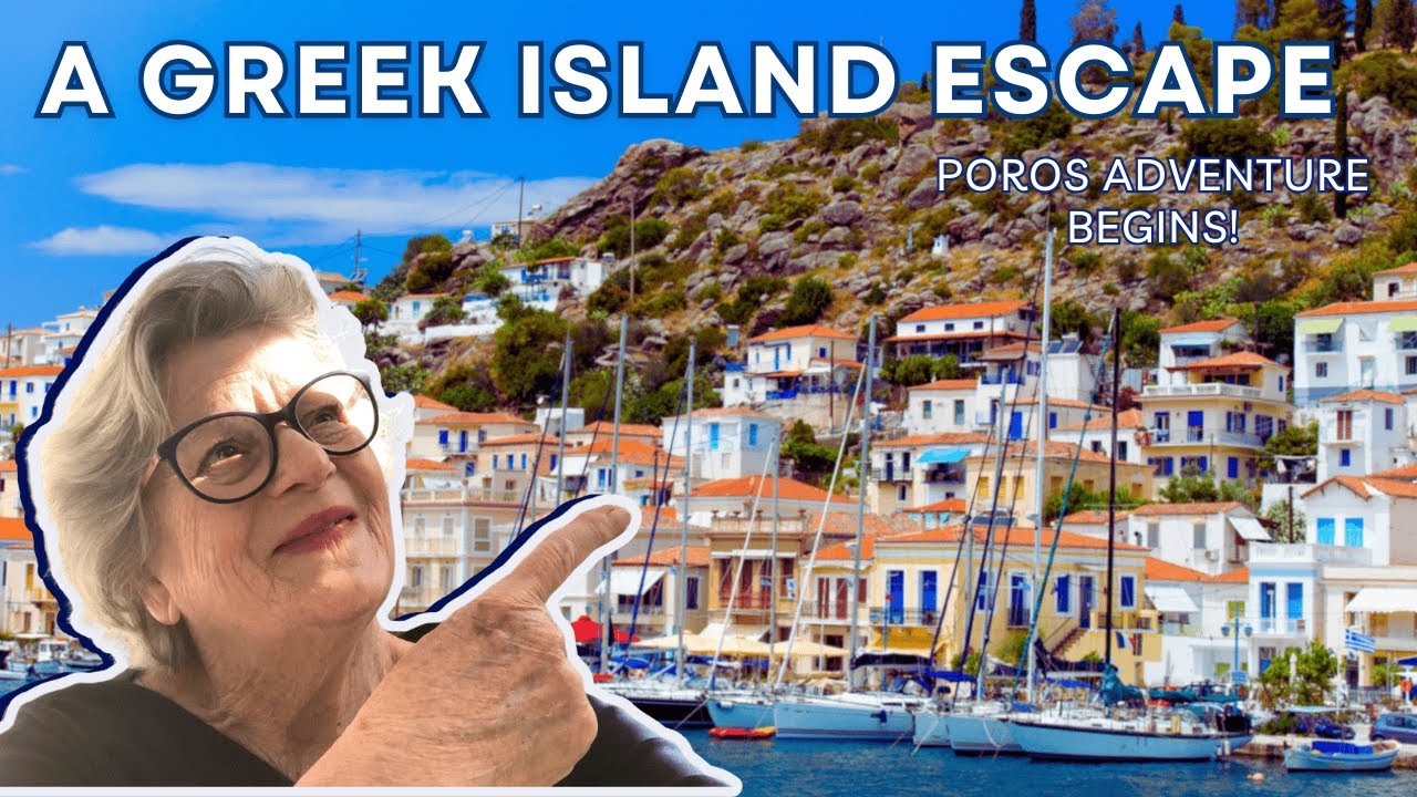 Отдых на острове Порос | Путешествия, еда и дружба #greekisland #smallyoutuber #greekculture
