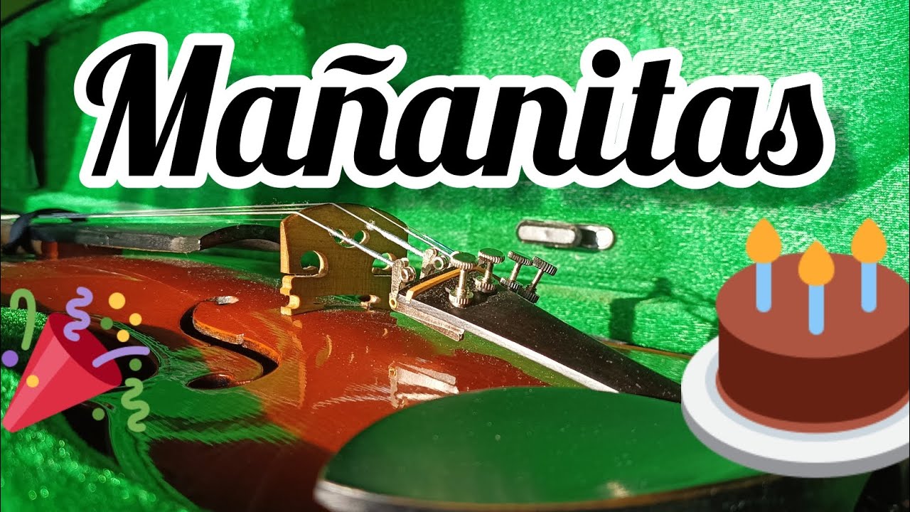 Como tocar Las Mañanitas en violín ( primer violín ) en tono de 