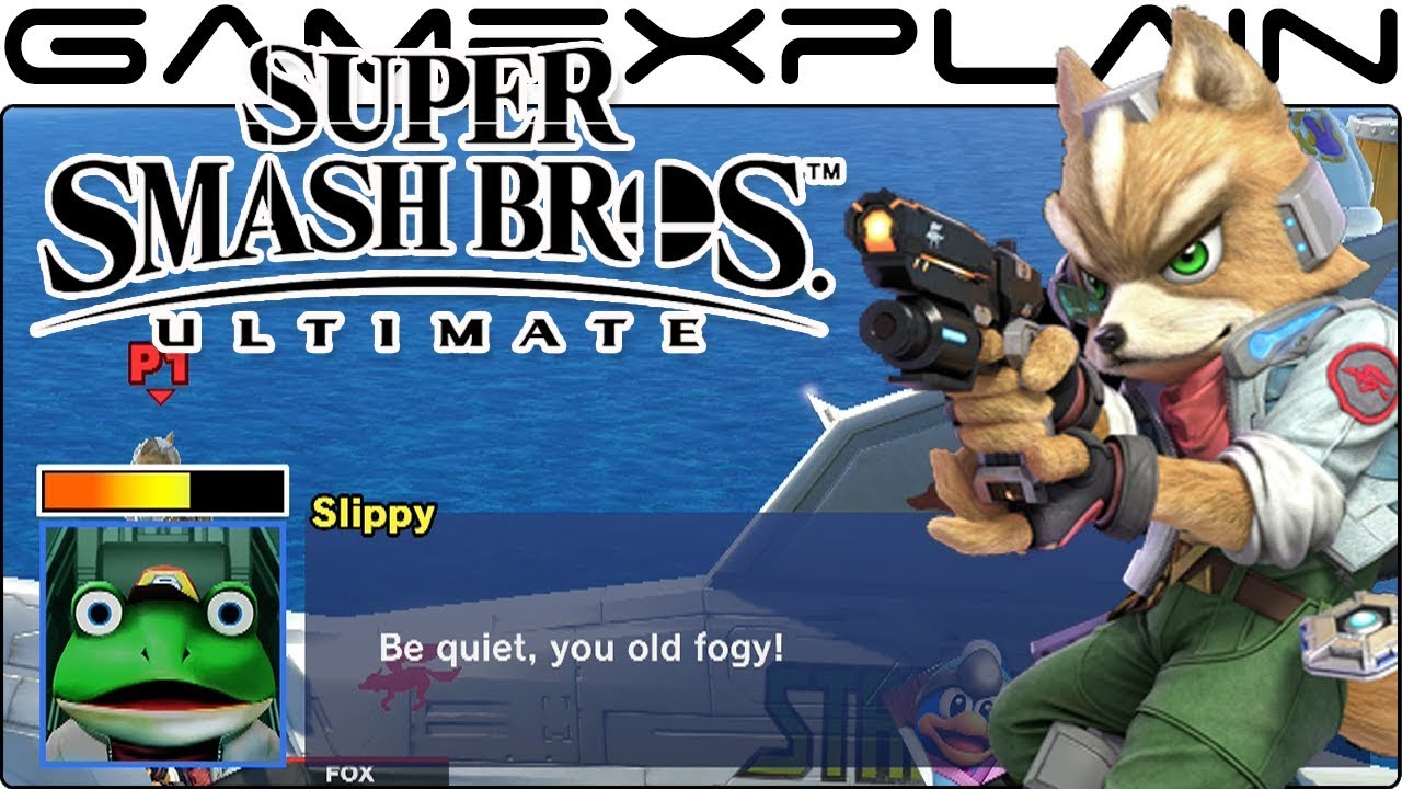 Super Smash Bros Ultimate: All Secret Star Fox Conversations on Corneria (Easter Egg)