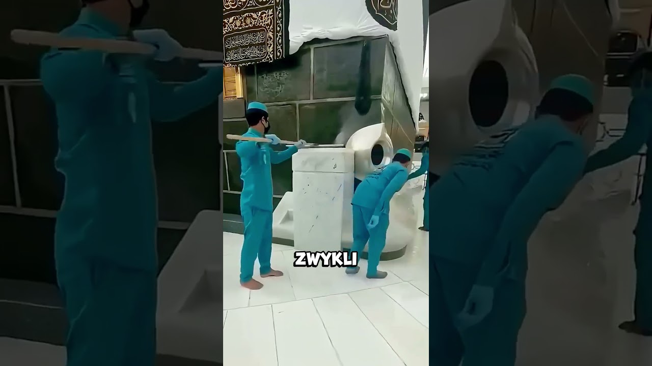 Who really cleans the Kaaba? ‼️😱