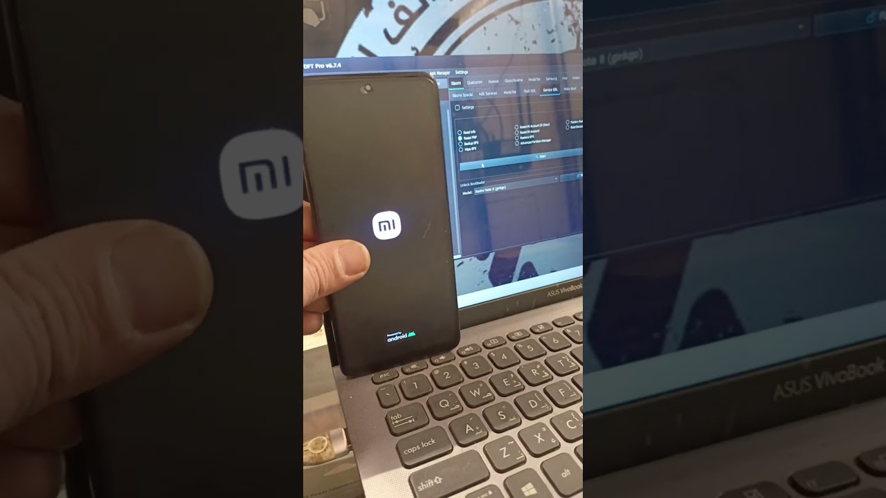 تخطي FRP لهاتف Redmi Note 12 4G Tapas Android 15 خلال دقائق | DFT PRO