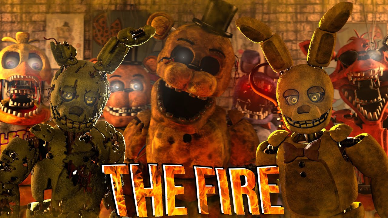 [FNaF|SFM] Griffinilla - The Fire | FNaF Animation | FNaF Music Video