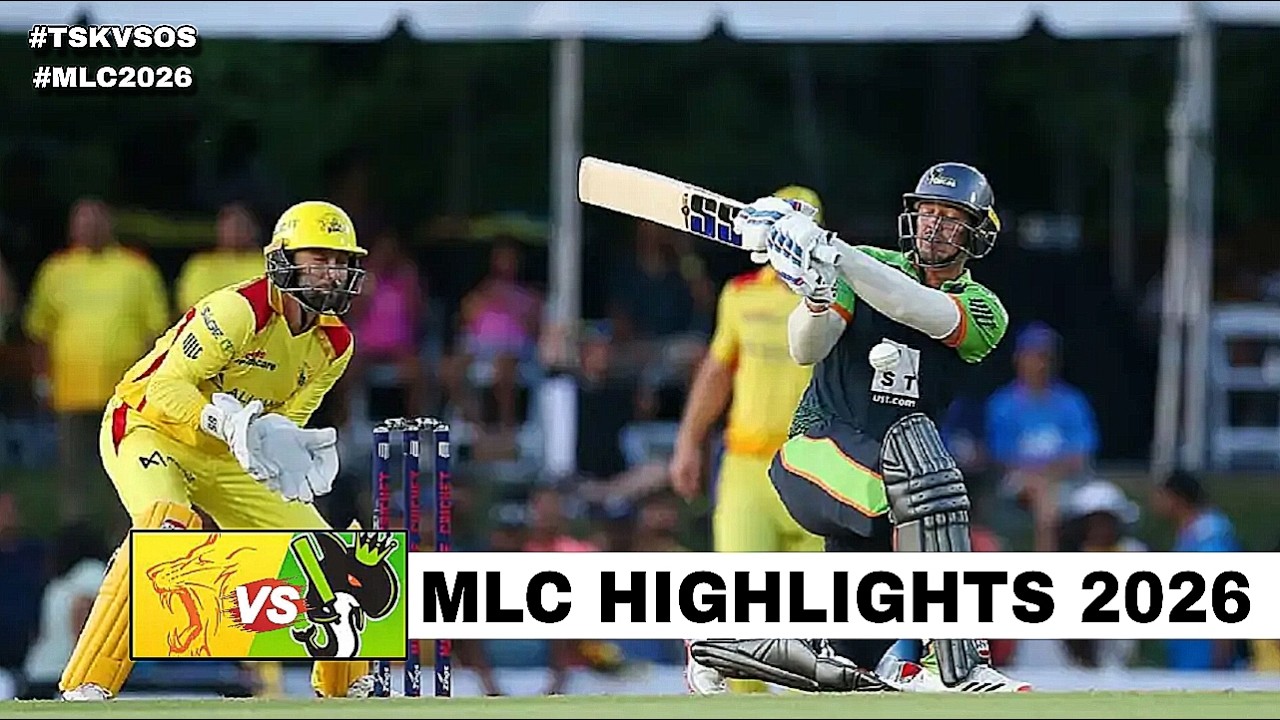 TSK VS SO 1st Match MLC 2026 Highlights | Tsk Vs So Highlights | Major League Cricket Highlights