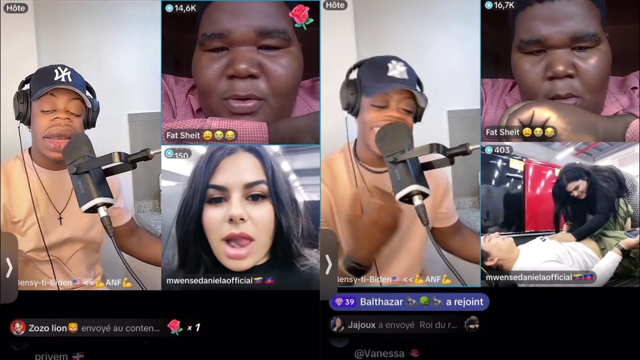 Daniella mande fat sil gen gwo zoz* 😂lap montre fat koman li tap fè ti bef pou li 😂