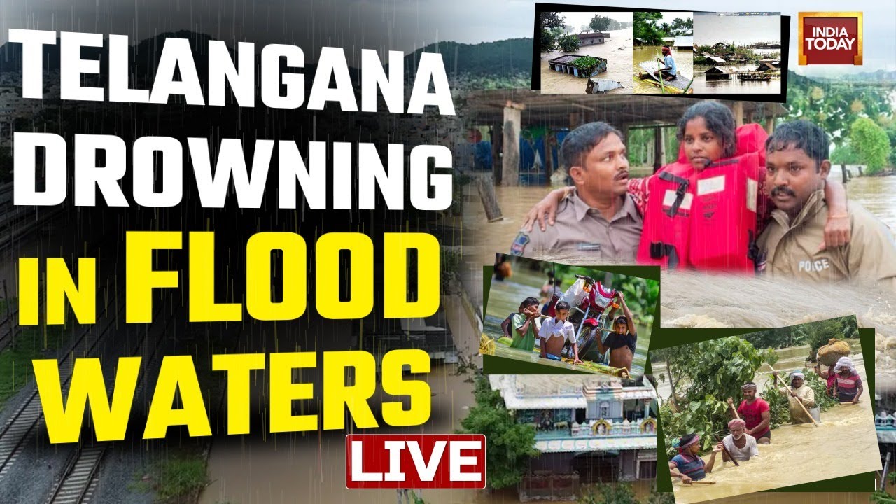Andhra Pradesh LIVE: Floods Wreak Havoc In Andhra Pradesh, Telangana | Floods LIVE| India Today LIVE