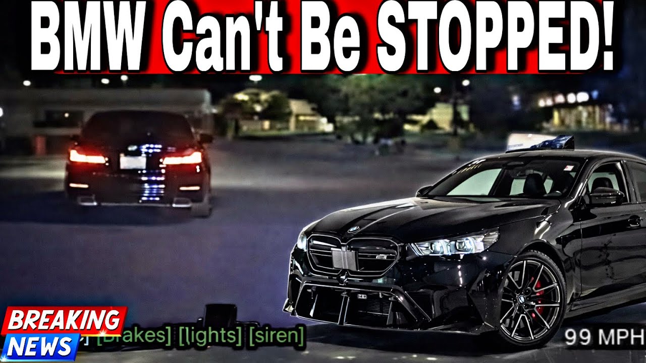 BMW Driver SNAPS and HUMILIATES Police in Wild Chase!