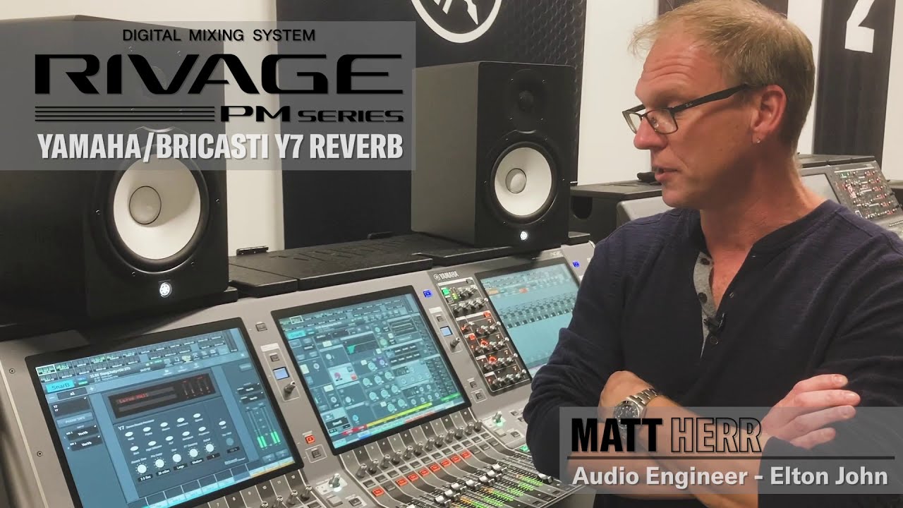 RIVAGE PM Series Bricasti Y7 Matt Herr Elton John