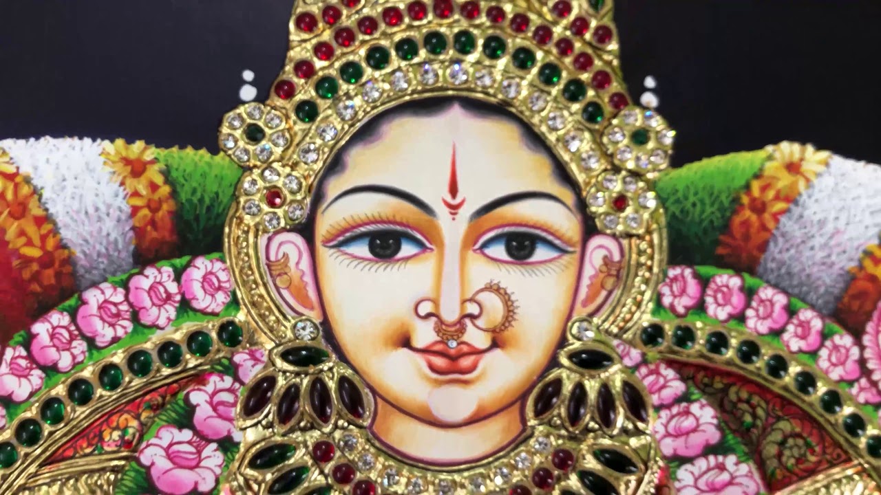 Tanjore Painting Gajalakshmi