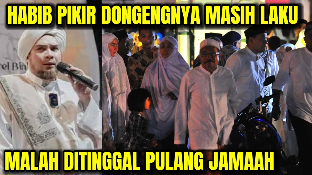 Dongeng Habib Sudah Tak Lagi..! Ditinggal Jamaah Saat Sedang Ceritakan Kesaktian Kakeknya