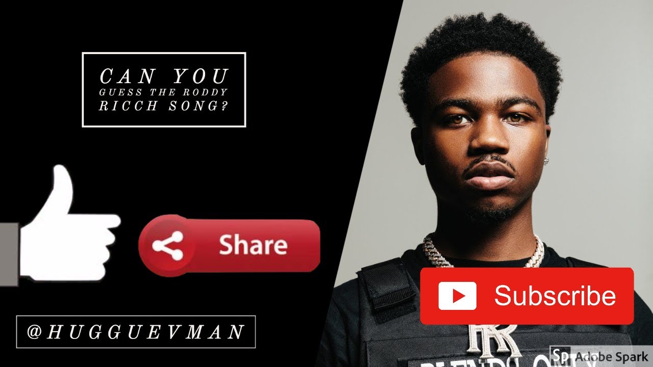 Can You Guess The Roddy Ricch Song?