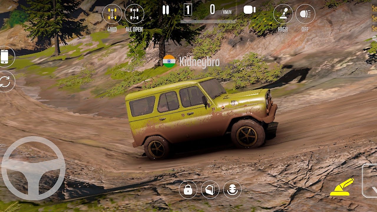 OFF ROAD LEAGUE ONLINE EXTERM CAR DRIVE MAUTAIN