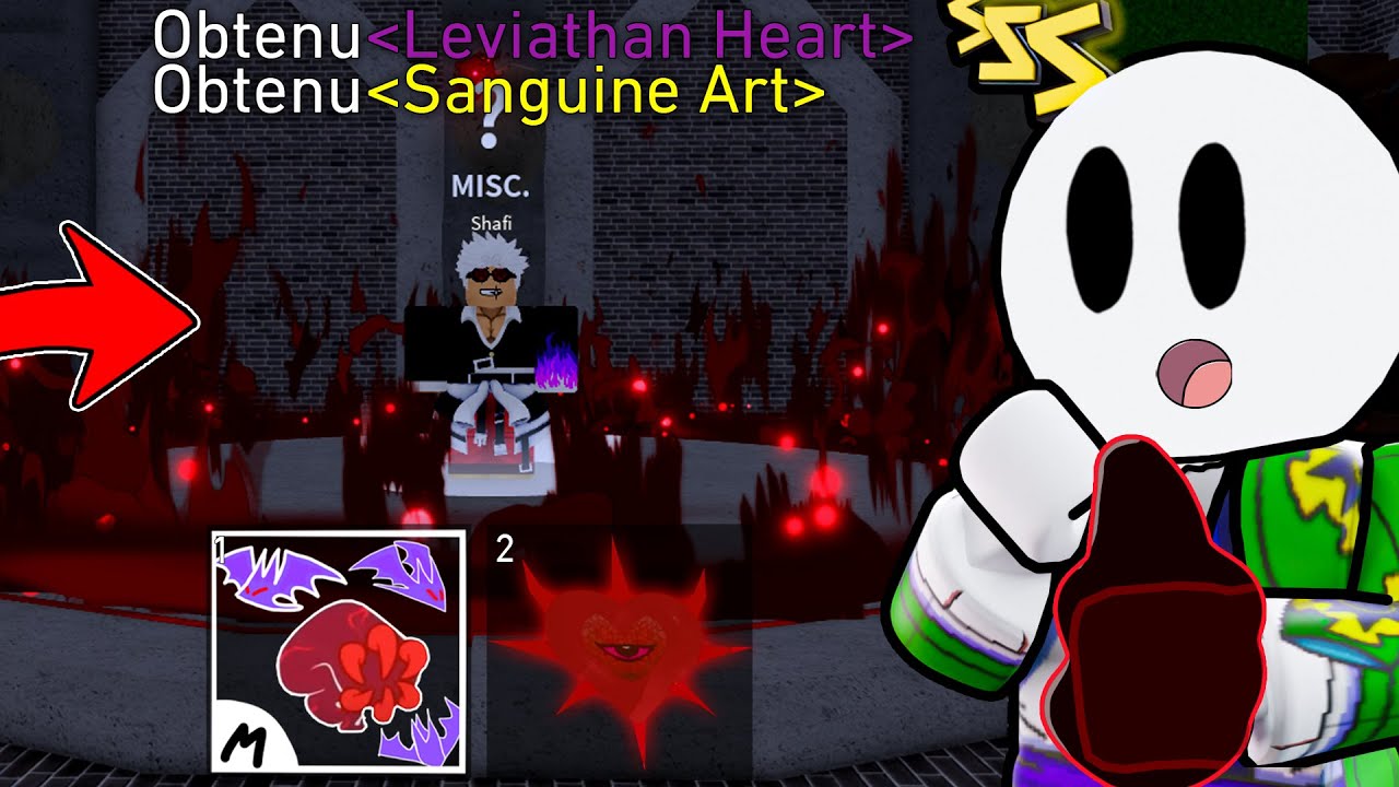 Comment Avoir Les Sanguine Art ! (Guide) Blox Fruits