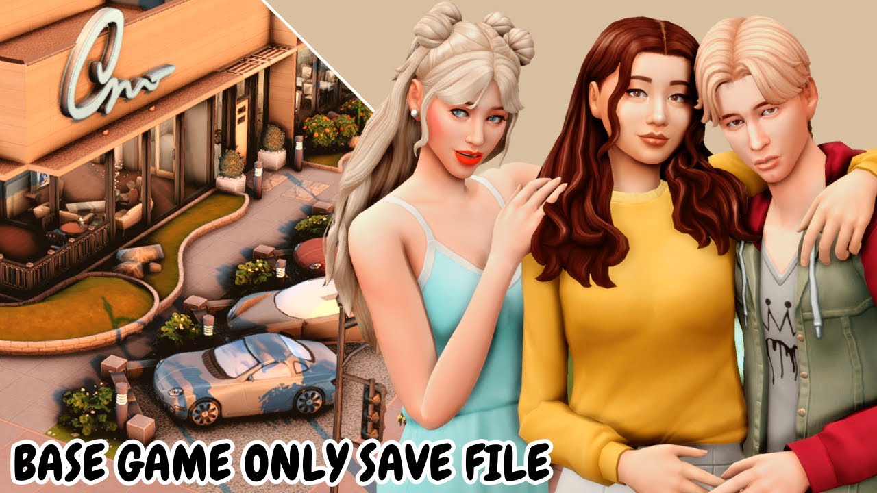 Вам НУЖЕН этот ПОДРОБНЫЙ файл сохранения ТОЛЬКО ДЛЯ БАЗОВОЙ ИГРЫ Sims 4, в котором ИСПРАВЛЕНЫ отн...