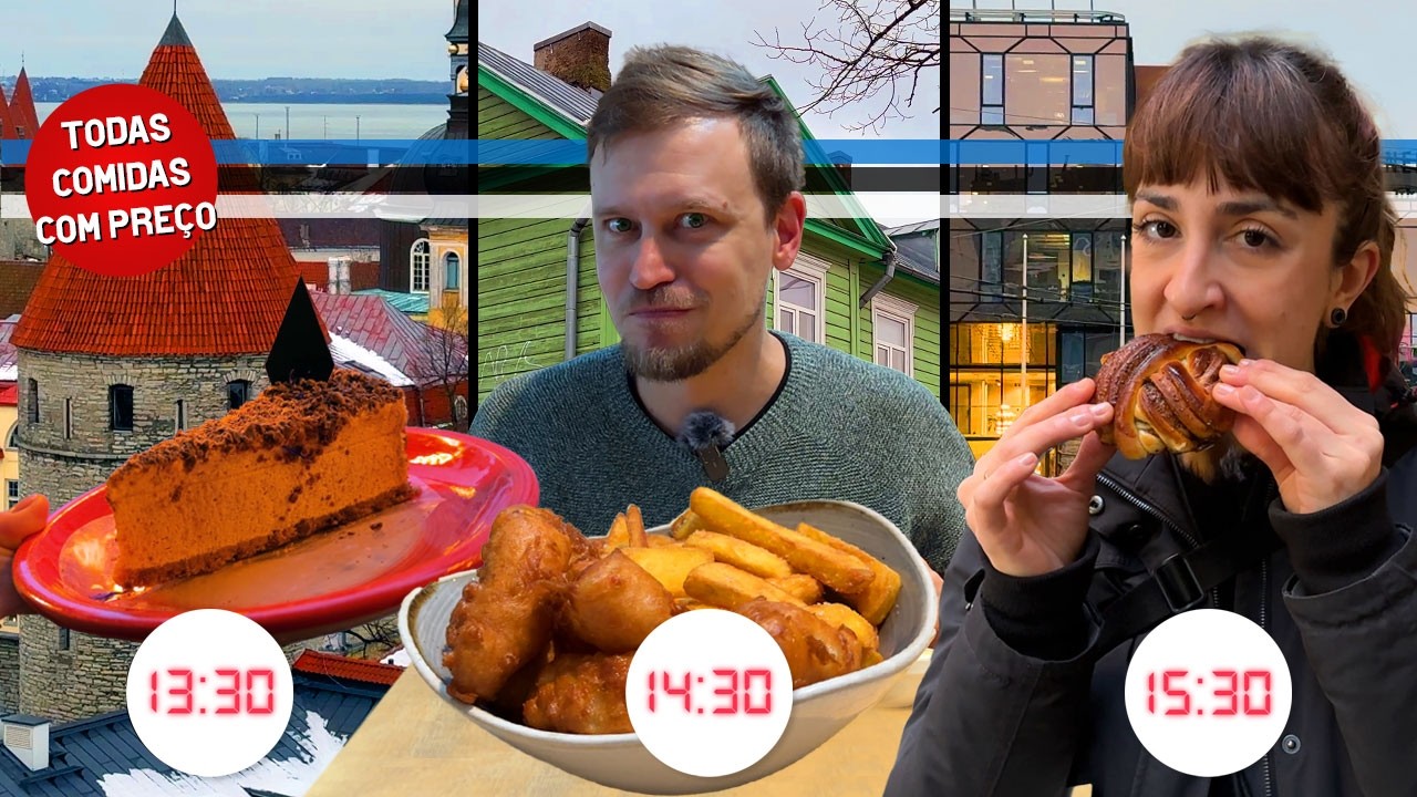 🇪🇪 TUDO QUE COMEMOS EM TALLINN, NA ESTÔNIA (com todos os preços) | Guia gastronômico | Alemanizando