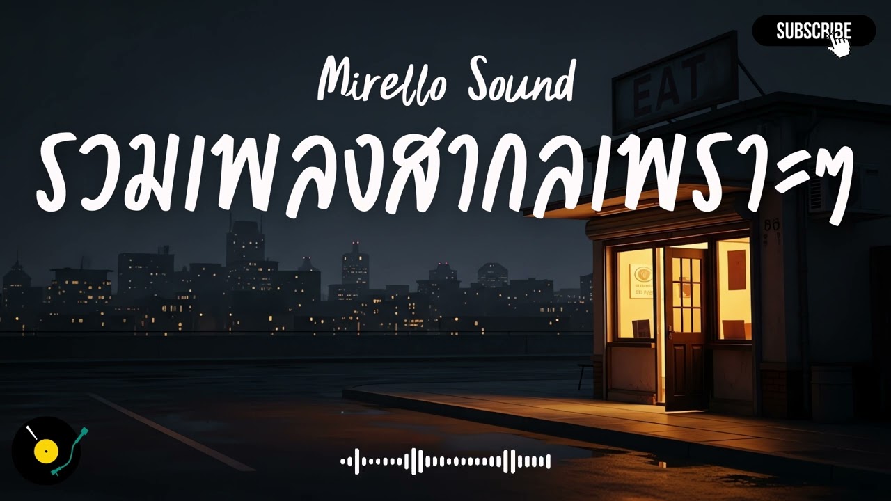 Mirello Sound Vol.12 รวมเพลงสากลเพราะๆ ฟังสบายๆ ฟังทำงาน ฟังร้านกาแฟ ฟังเดินทาง