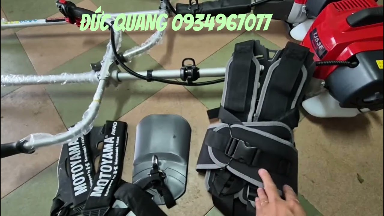 Máy cắt cỏ TJ 53 với nâng cấp mới ở 2 bộ cần KaVi và Motoyama