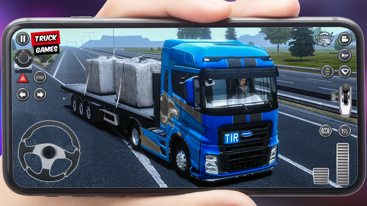 🔥TOP5🔥 EN İYİ KAMYON SİM&Uuml;LAT&Ouml;R OYUNLARI - Top 5 Best Truck Simulator Games for Android & IOS