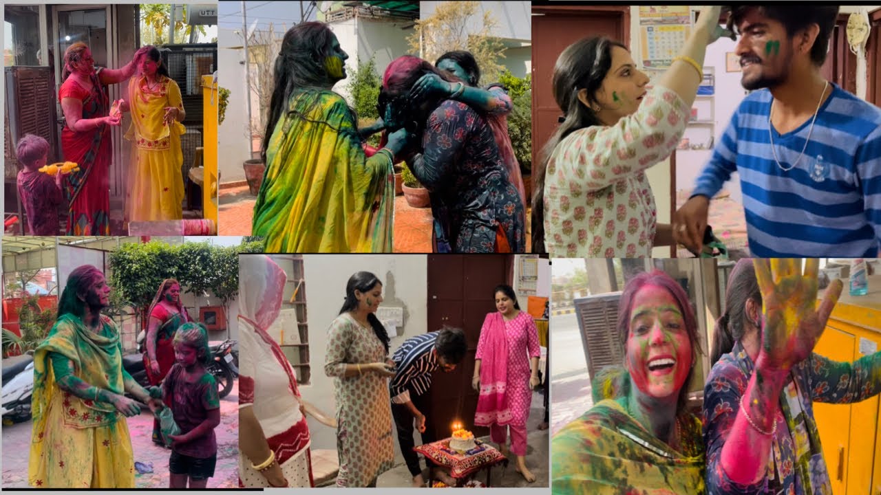 Aesi Holi Kheli Ki Maja Aa Gya 😍// Dulhandi Vlog // Bhai Ka Birthday Celebration// #shobhabaisa