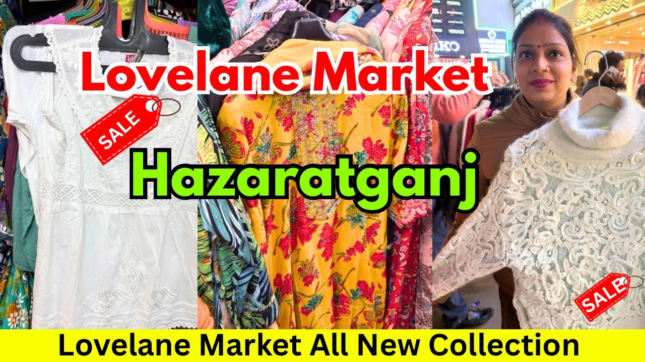 Love Lane Market Shopping 🛒 | Hazratganj Lucknow | Budget Finds 💕