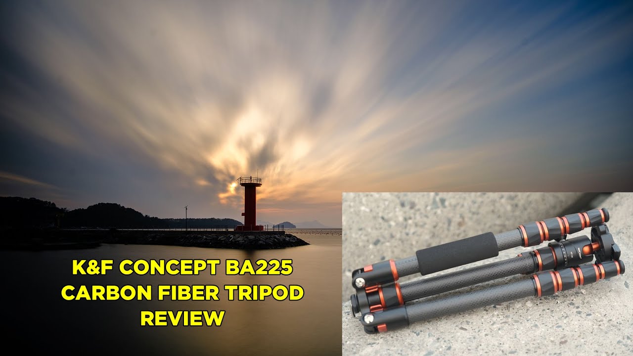 K&F Concept BA225 Carbon Fiber Tripod Review