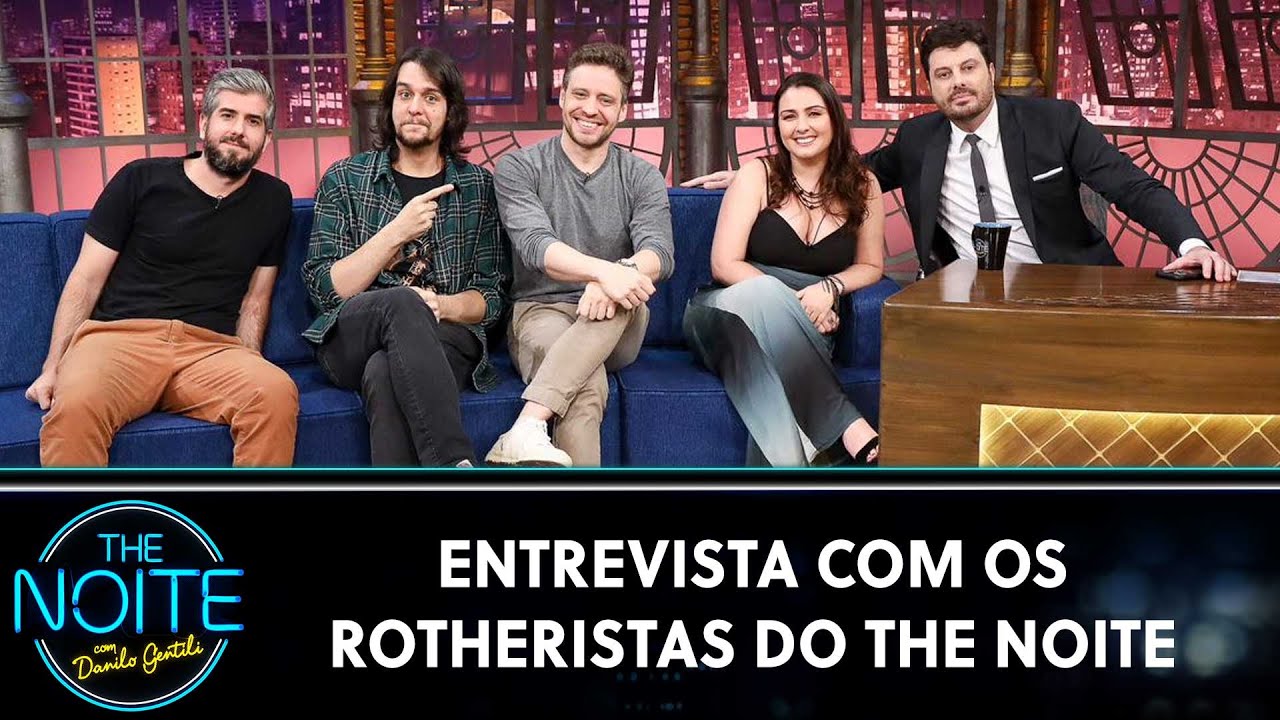 Entrevista com os rotheristas do The Noite | The Noite (09/11/23)