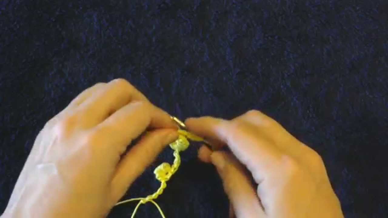 How to Make a Clones Knot - a Vintage Irish Crochet Stitch