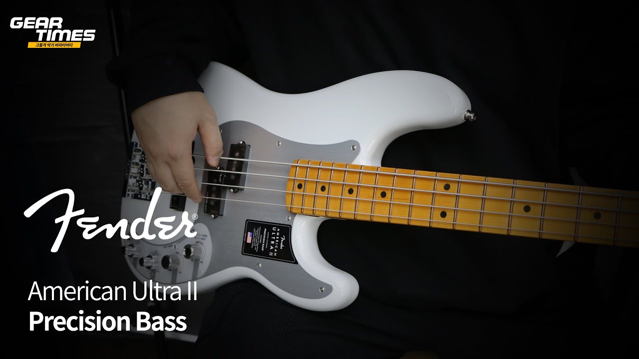 [GearTimes 4220회] Fender USA American Ultra II Precision Bass