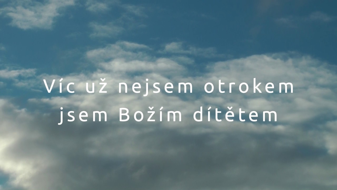 Víc už nejsem otrokem