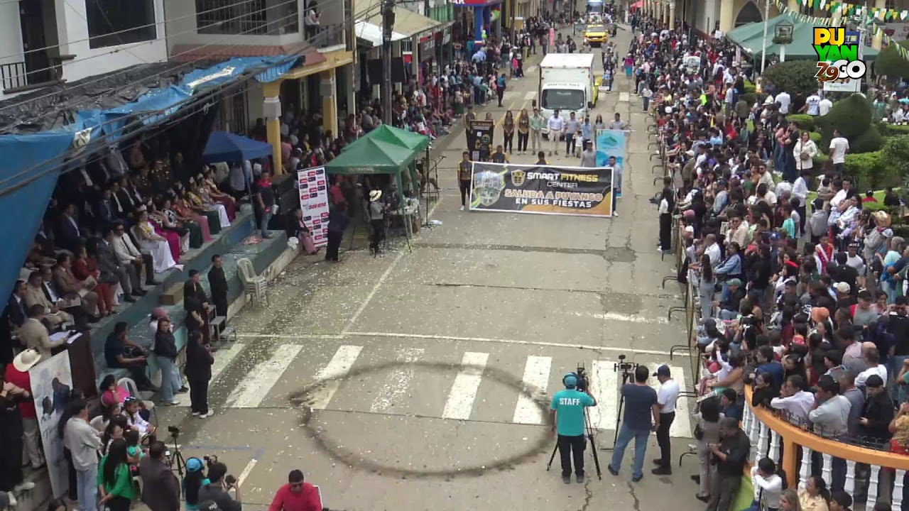 DESFILE CÍVICO MILITAR POR 79  AÑOS DE CANTONIZACIÓN