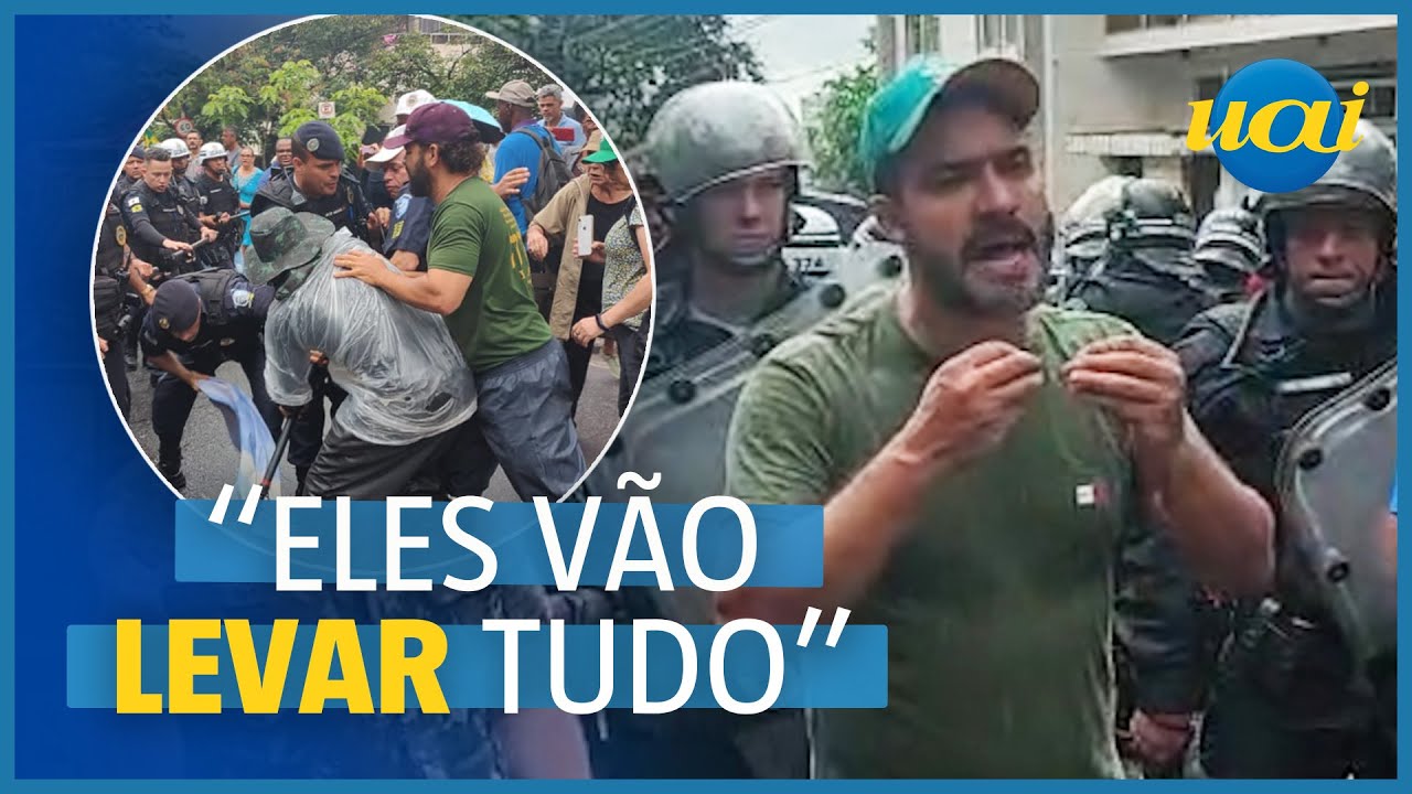 Prefeitura retira barracas de bolsonaristas da Raja Gabáglia