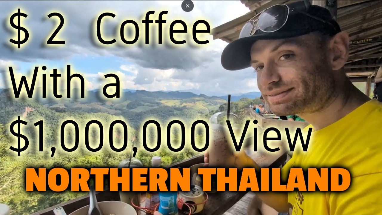 Day in the Thai Village with a Farang - Coffee, Bus Hacks, Mountain Views & Pai Hot Springs F.I.R.E.