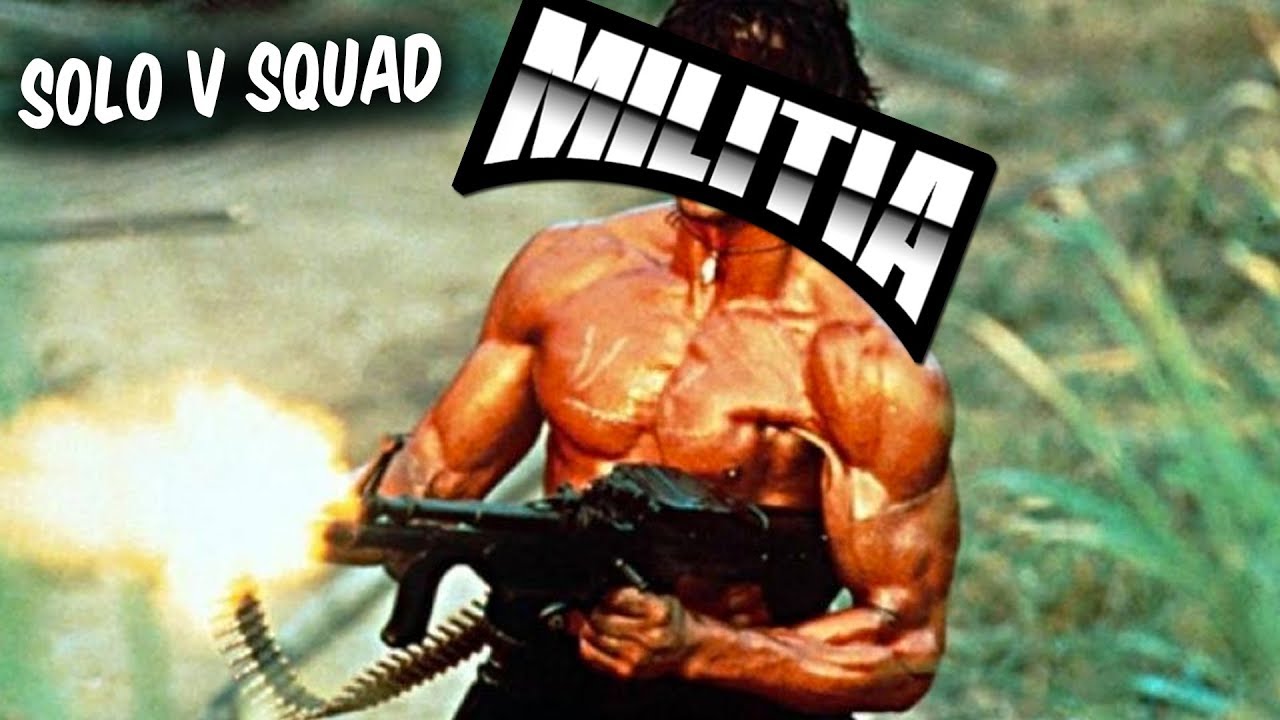 SOLO v SQUADS MILITIA PUBG XBOX ONE GAMEPLAY