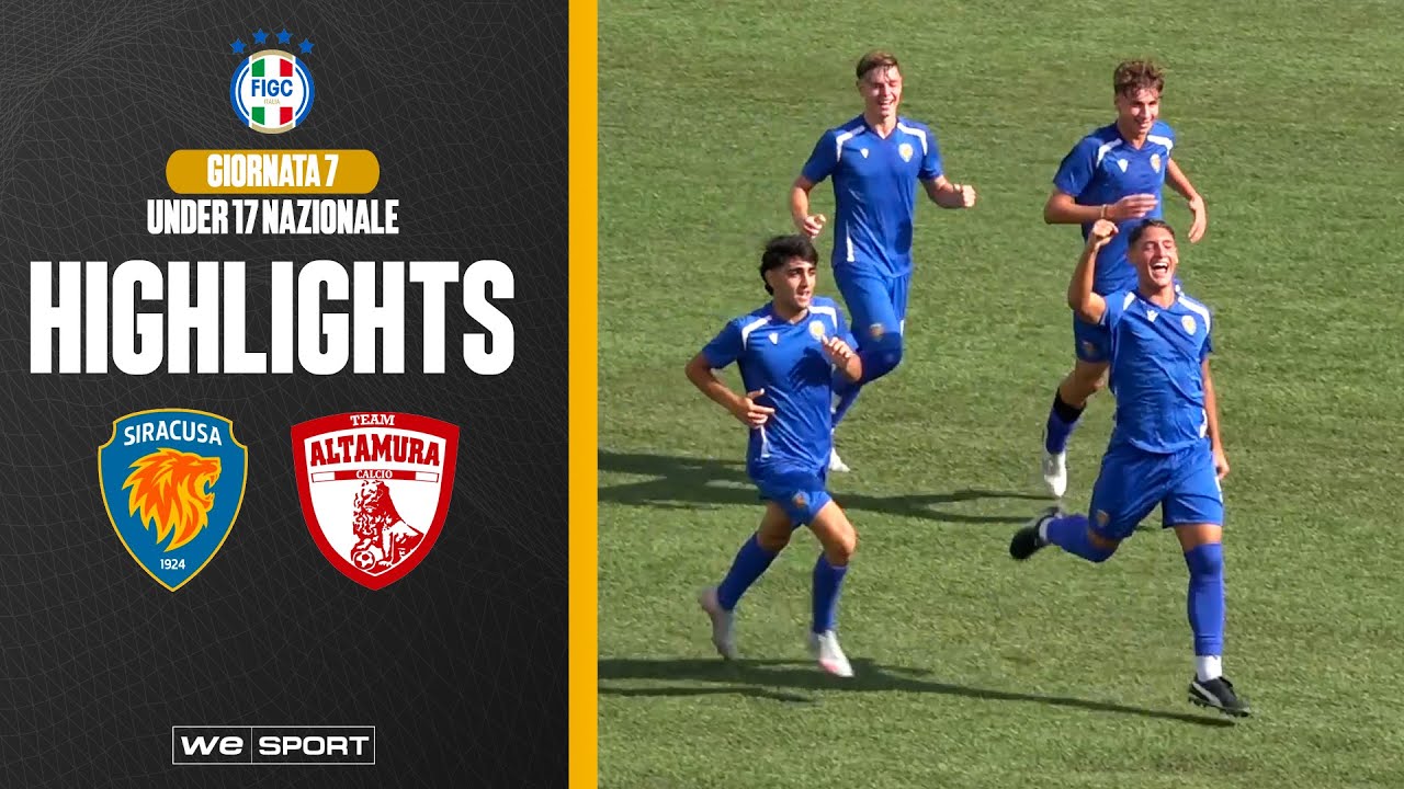 Siracusa vs Team Altamura (Under 17 Nazionale - Girone D - Giornata 7)