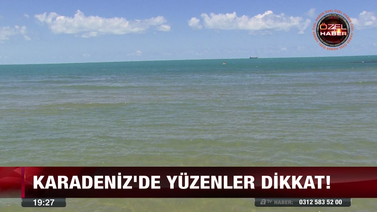 Karadeniz'de yüzenler dikkat! - 6 temmuz 2017