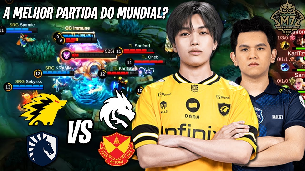 ONIC EM APUROS E DUELO DE GIGANTES NO MUNDIAL | ONIC vs TS | TLPH vs SRG - M7 World Championship