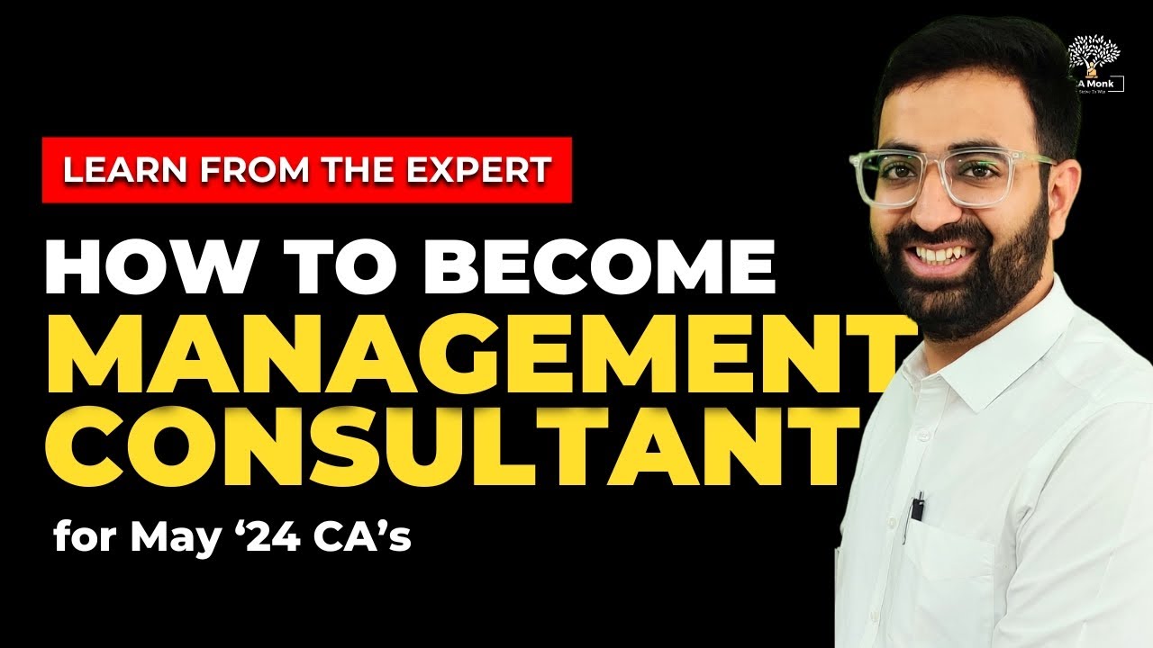How to build Career in Management Consulting?