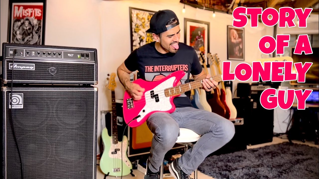 Blink-182 Story Of A Lonely Guy ( Bass Cover )