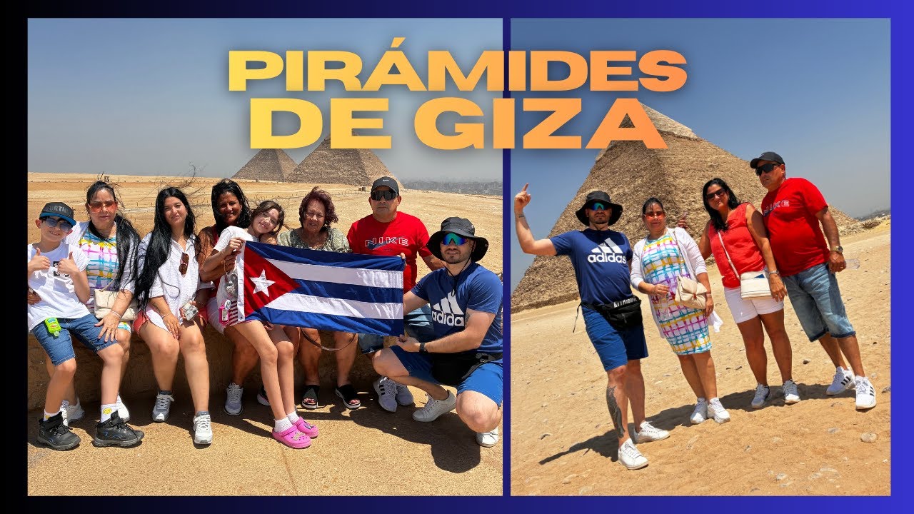 Visitar las Pirámides de Egipto con mi familia fue más difícil de lo que pensaba…