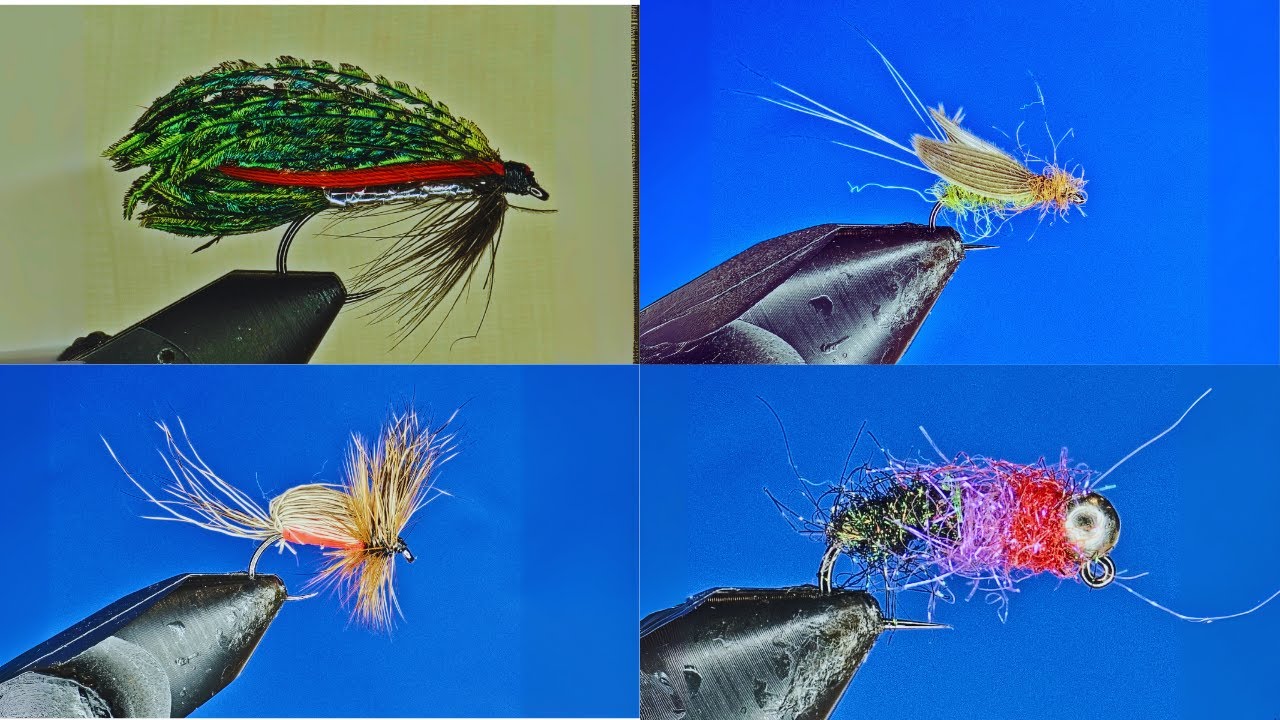 Adam Sikora - Muchy na spontanie 13, Alexandra, Red Bull - nimfa, No hackle - sucha, Red Humpy.