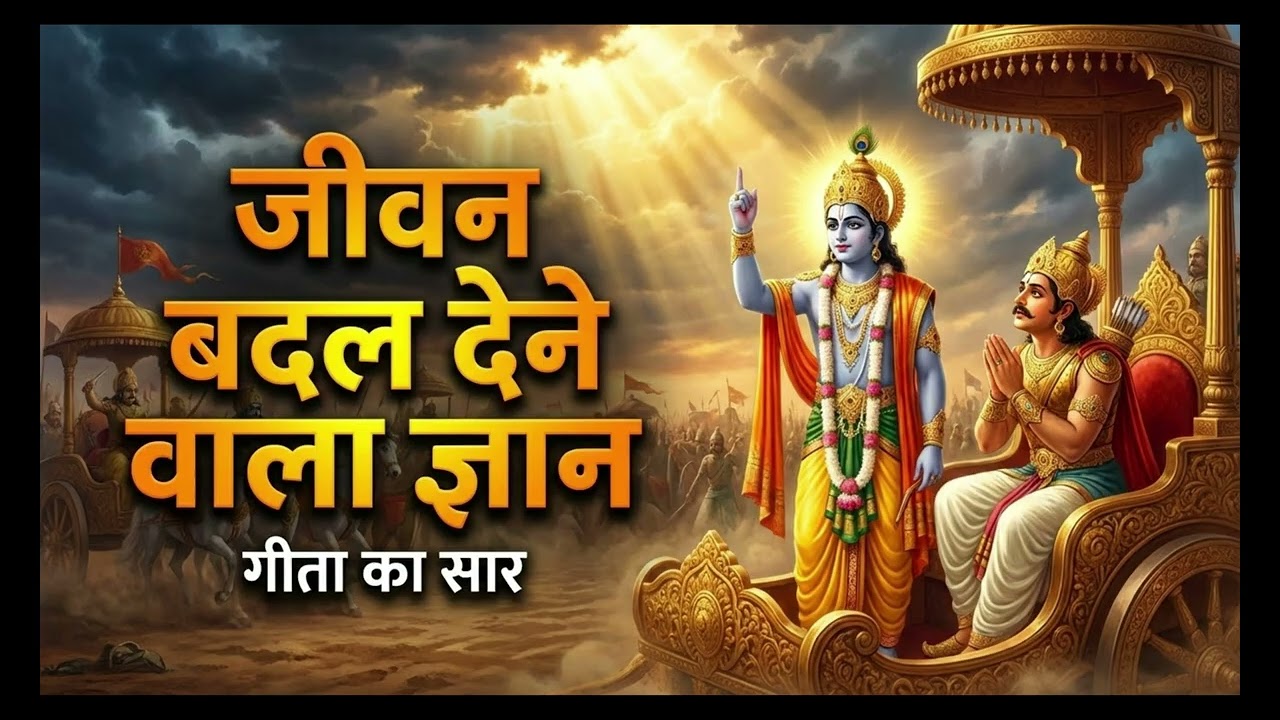 श्री कृष्ण का सबसे शक्तिशाली प्रेरणादायक भाषण | Life Changing Message