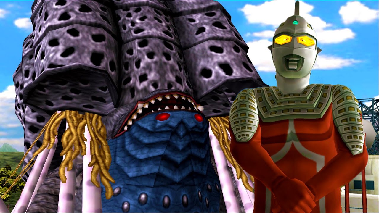 Ultraseven and Gatanozoa - TAG Team HD Remaster  - ウルトラマン FE3