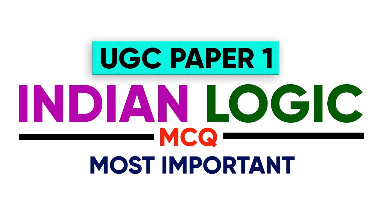 INDIAN  LOGIC MCQ FOR NTA NET || explain in bengali || By BSG
