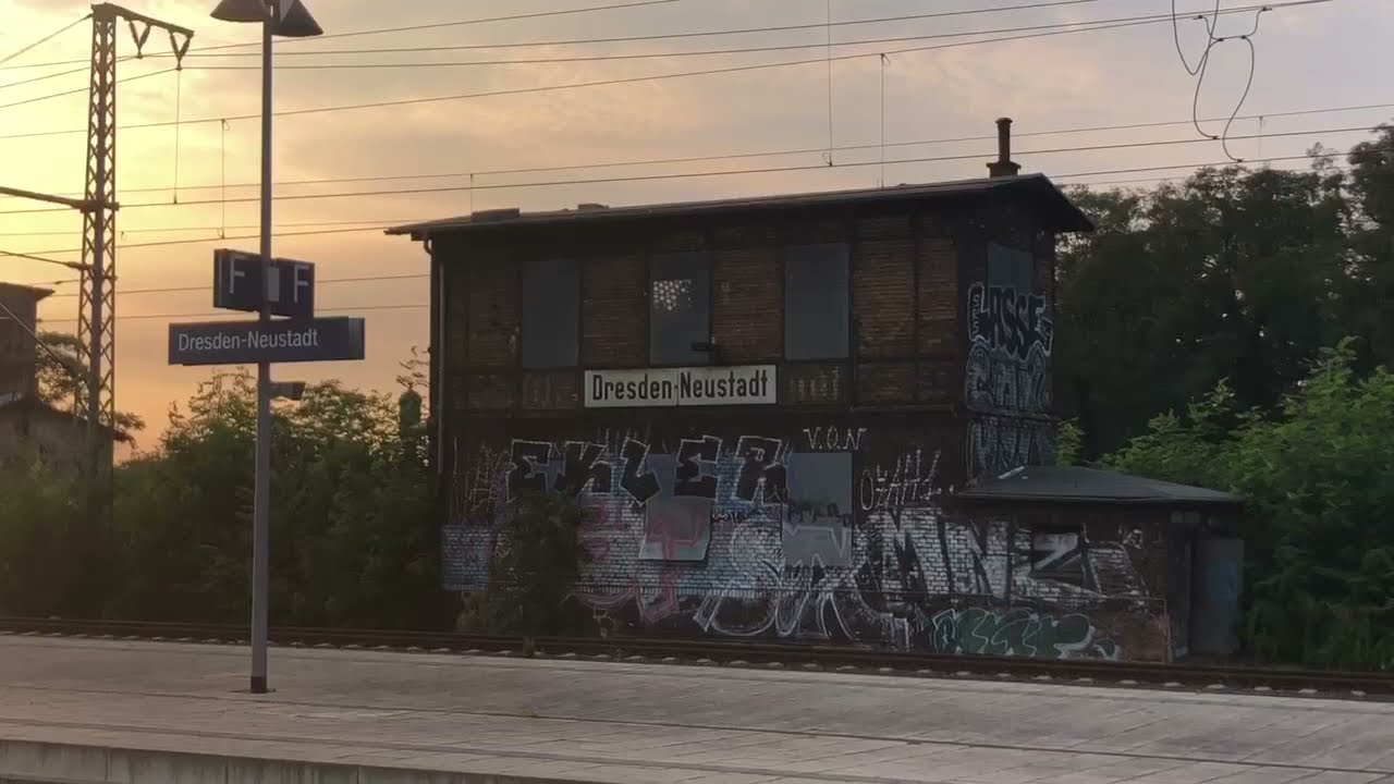 Personenverkehr bei D&auml;mmerung am Bhf DD Neustadt + Gl&uuml;ckstreffer am Bhf DD Bischofsplatz