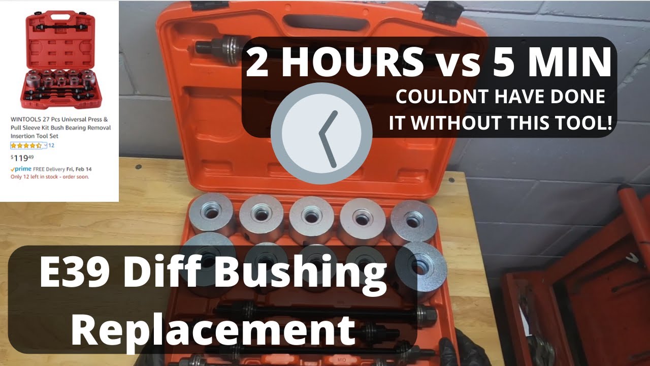 How to Remove AND Install BMW Bushings with this Must-Have Tool: E39 M5 Wagon Build Pt4