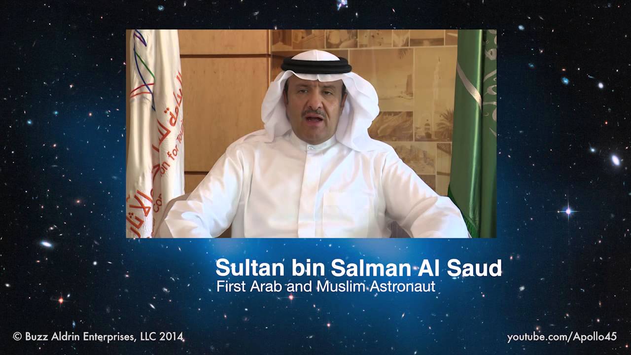 #Apollo45 | Sultan bin Salman Al Saud