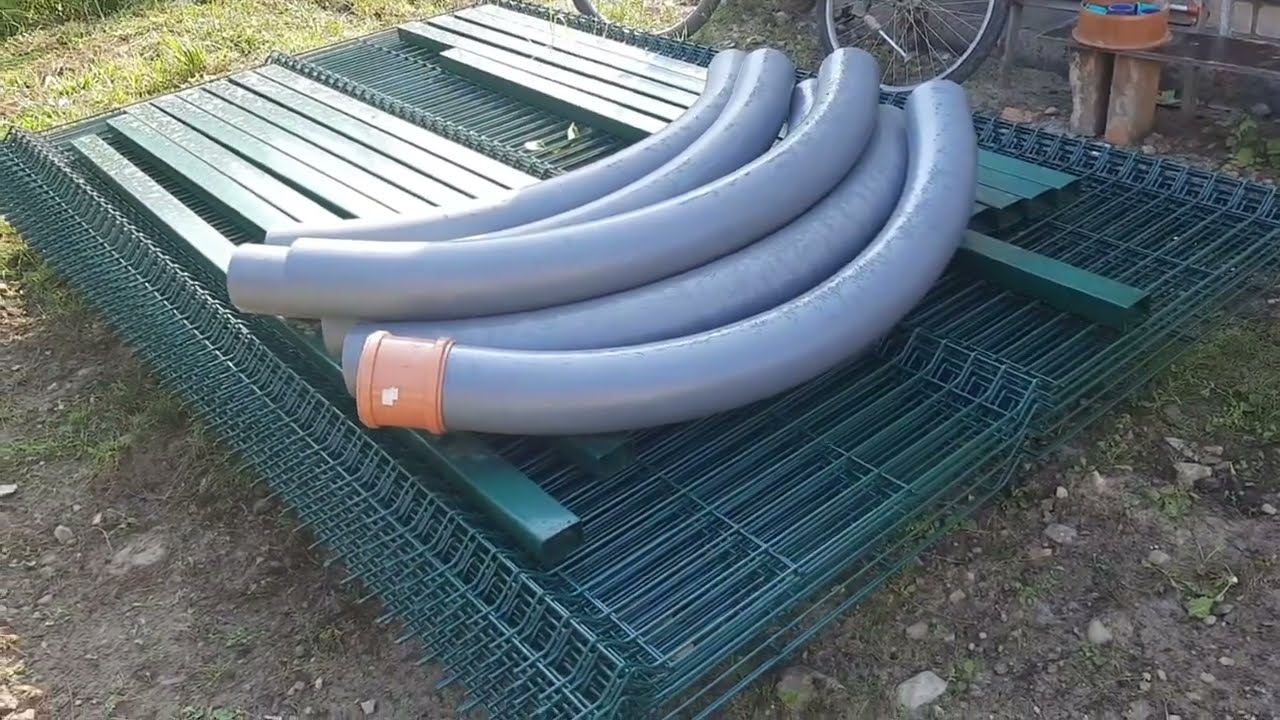 Sākam likt jauno žogu.