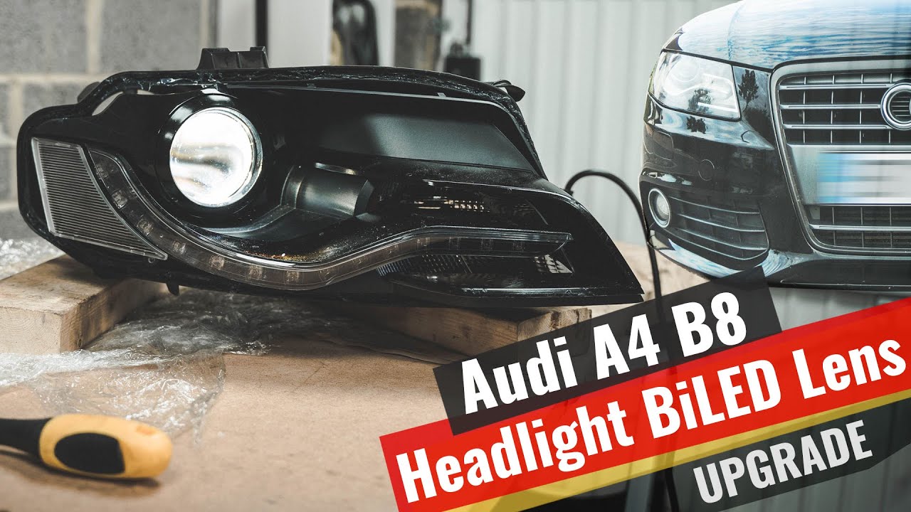 Лучшая светодиодная фара для Audi A4 B8 B8.5, а также A5